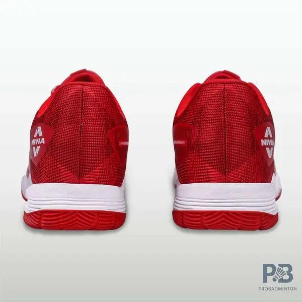 Nivia Hy-Court 3.0 Badminton Shoe | Red.
