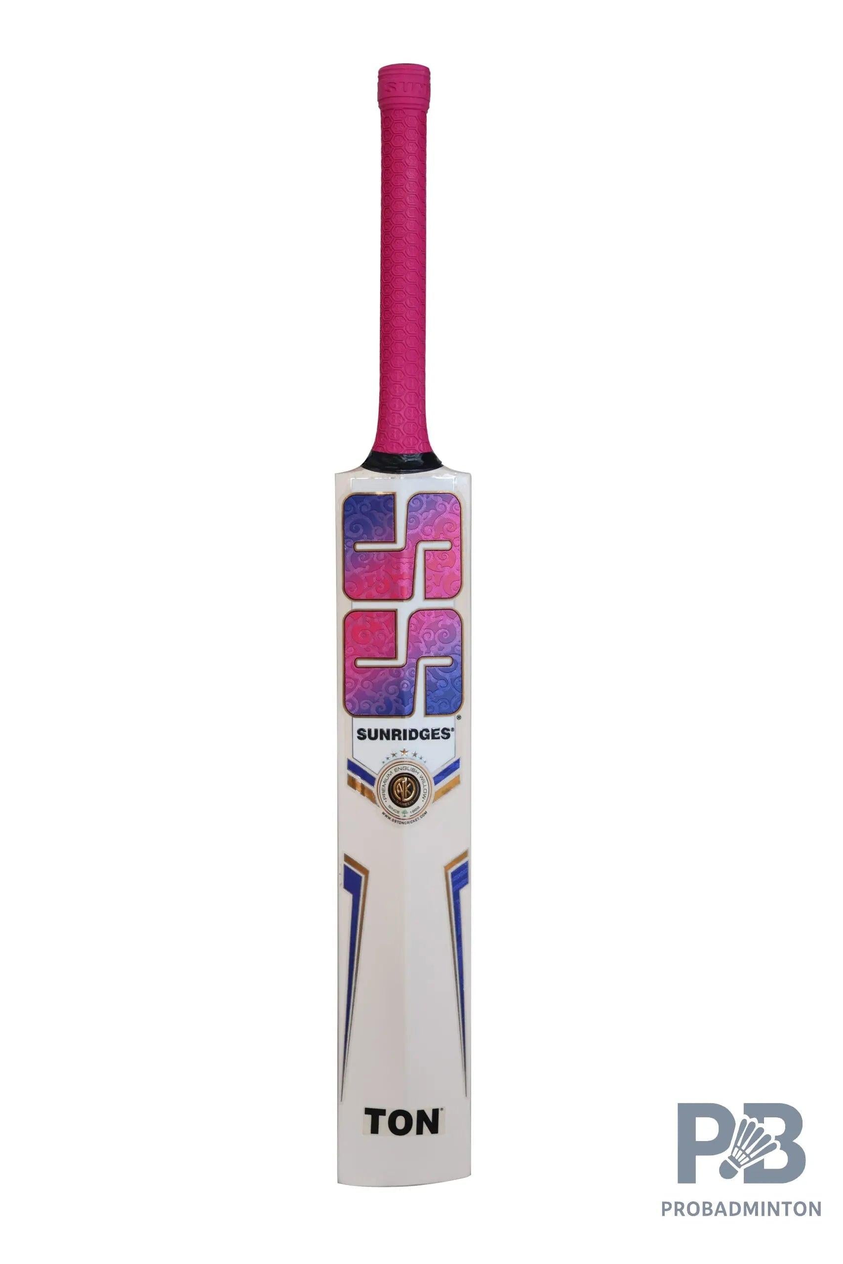 SS Power Play English Willow Cricket Bat – Short Handle (SH) | Professional Grade Cricket Bat.