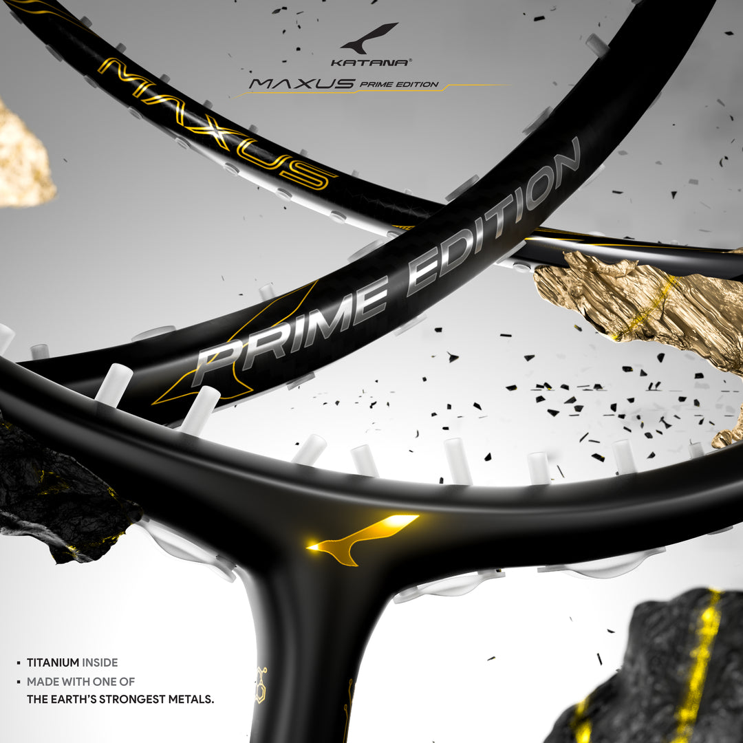 katana maxus prime edtion combo badmnton racqet pack