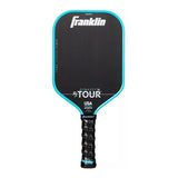 Franklin FS Tour Dynasty 16mm Pickleball Paddle in Blue – USAPA approved with polypropylene core, MaxSpin Pro surface, and ergonomic 5.5-inch handle.