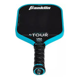 Franklin FS Tour Dynasty Pickleball Paddle (Blue) – 16mm Polypropylene Core | USAPA Approved | Power & Control