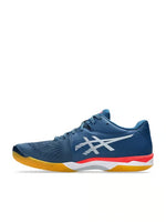 ASICS Court Control FF 3 Badminton Shoes – Mako Blue/Piedmont Grey | Lightweight, Stable & Cushioned Footwear for Professional Players.
