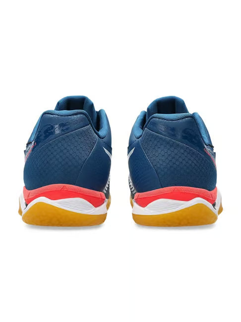 ASICS Court Control FF 3 Badminton Shoes – Mako Blue/Piedmont Grey | Lightweight, Stable & Cushioned Footwear for Professional Players.