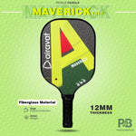 Airavat Maverick 7410 Pickleball Paddle – Carbon Fiber Paddle Ball in India | Best Pickleball Paddles India for Beginners.