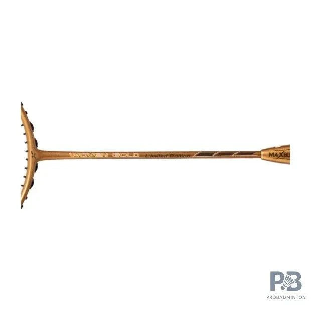 Maxbolt Black Woven Gold Badminton Racket | 26 lbs Power Racket | Probadminton.in.