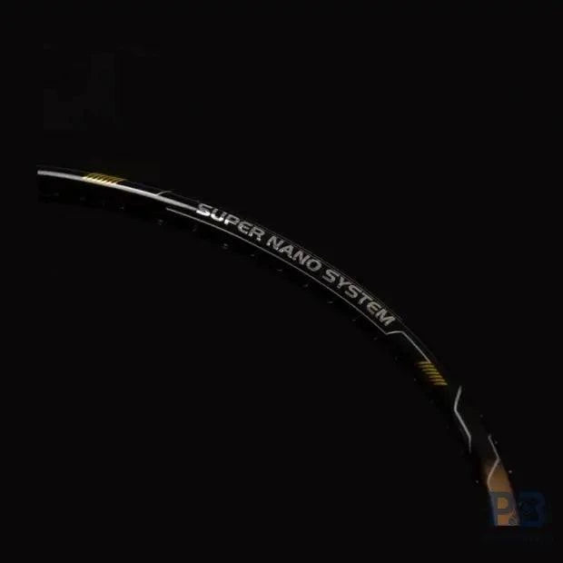 Maxbolt Black Woven Gold Badminton Racket | 26 lbs Power Racket | Probadminton.in.