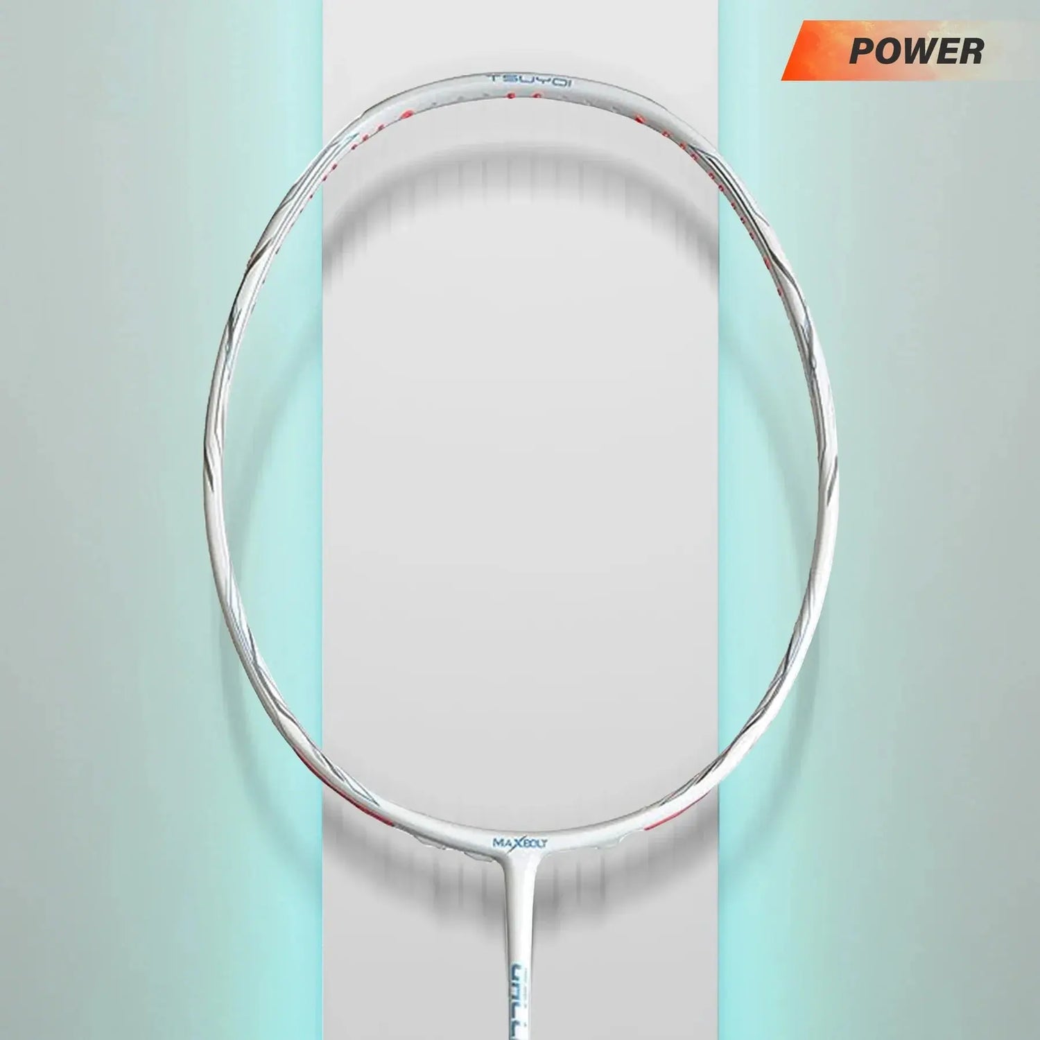 Maxbolt Gallant Tour (White) Badminton Racket 45lbs.