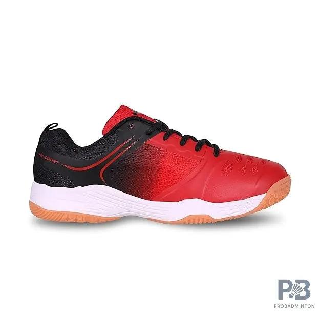 Nivia Hy-Court 3.0 Badminton Shoe | Red/Black.