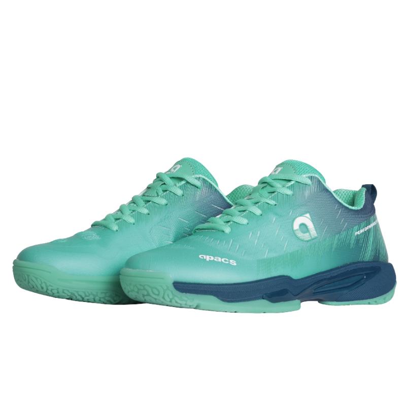 APACS Performance 676 Midnight Teal badminton footwear
