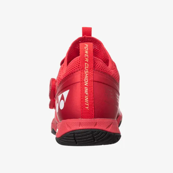 Yonex Power Cushion Infinity 2 Unisex Badminton Shoe | Metallic Red.