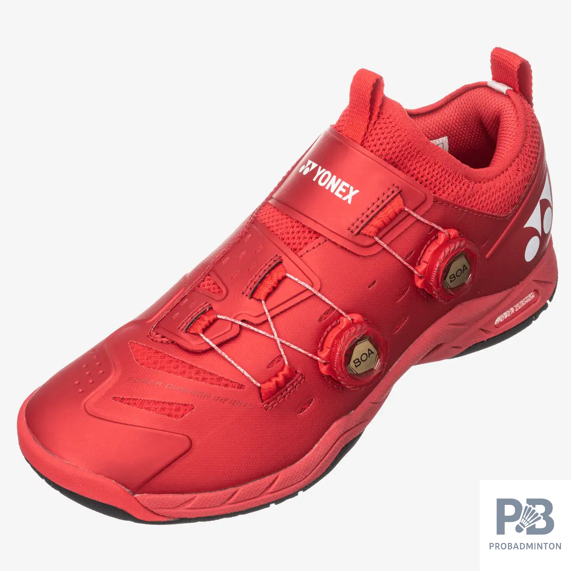 Yonex Power Cushion Infinity 2 Unisex Badminton Shoe | Metallic Red.