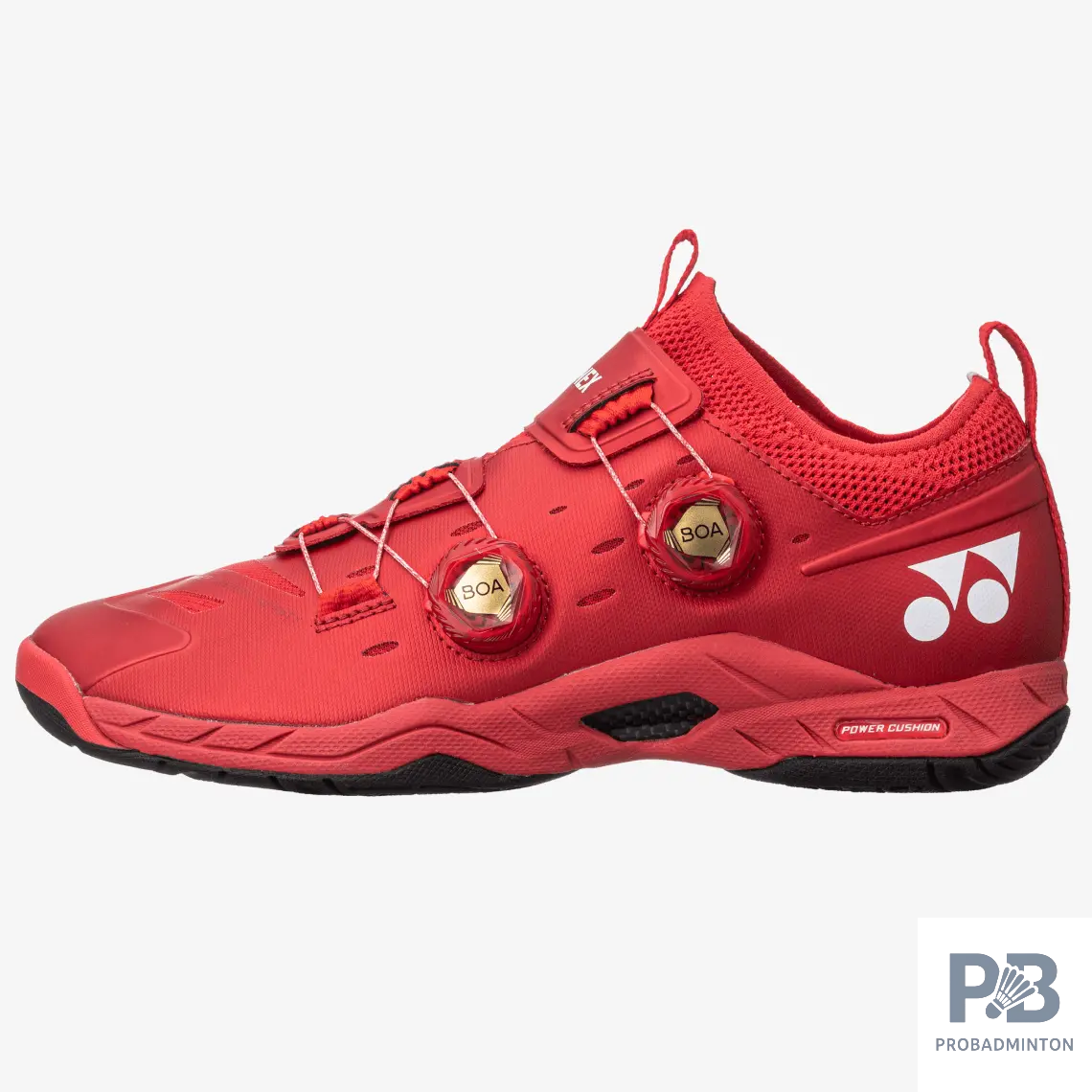 Yonex Power Cushion Infinity 2 Unisex Badminton Shoe | Metallic Red.