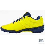 YONEX SHB 57 EX BADMINTON SHOES ( Yellow/ Navy).