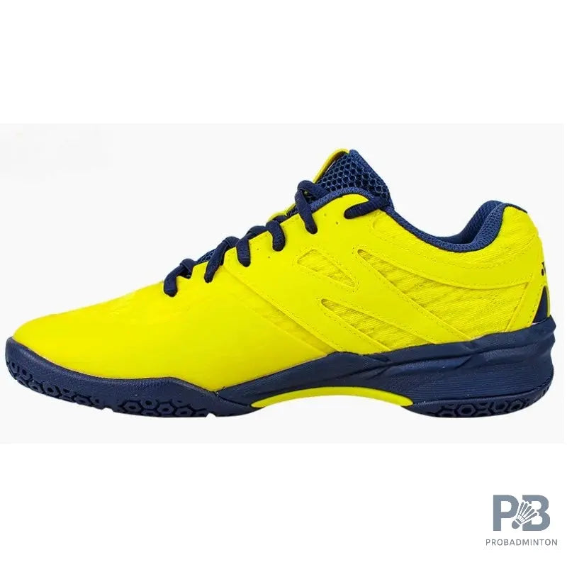 YONEX SHB 57 EX BADMINTON SHOES ( Yellow/ Navy).