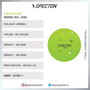 Specton Wave Pickleball Ball ( 1 pcs )