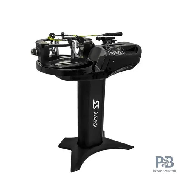 "Siboasi S2169 Badminton Stringing Machine | Vertical Computerized Racket Stringer with LCD, Constant Pull & Auto Tension Correction".