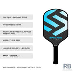 Specton Classic Series Pickleball Paddle – Radiant Blue | Best Pickleball Paddle India for Beginners & Intermediates.