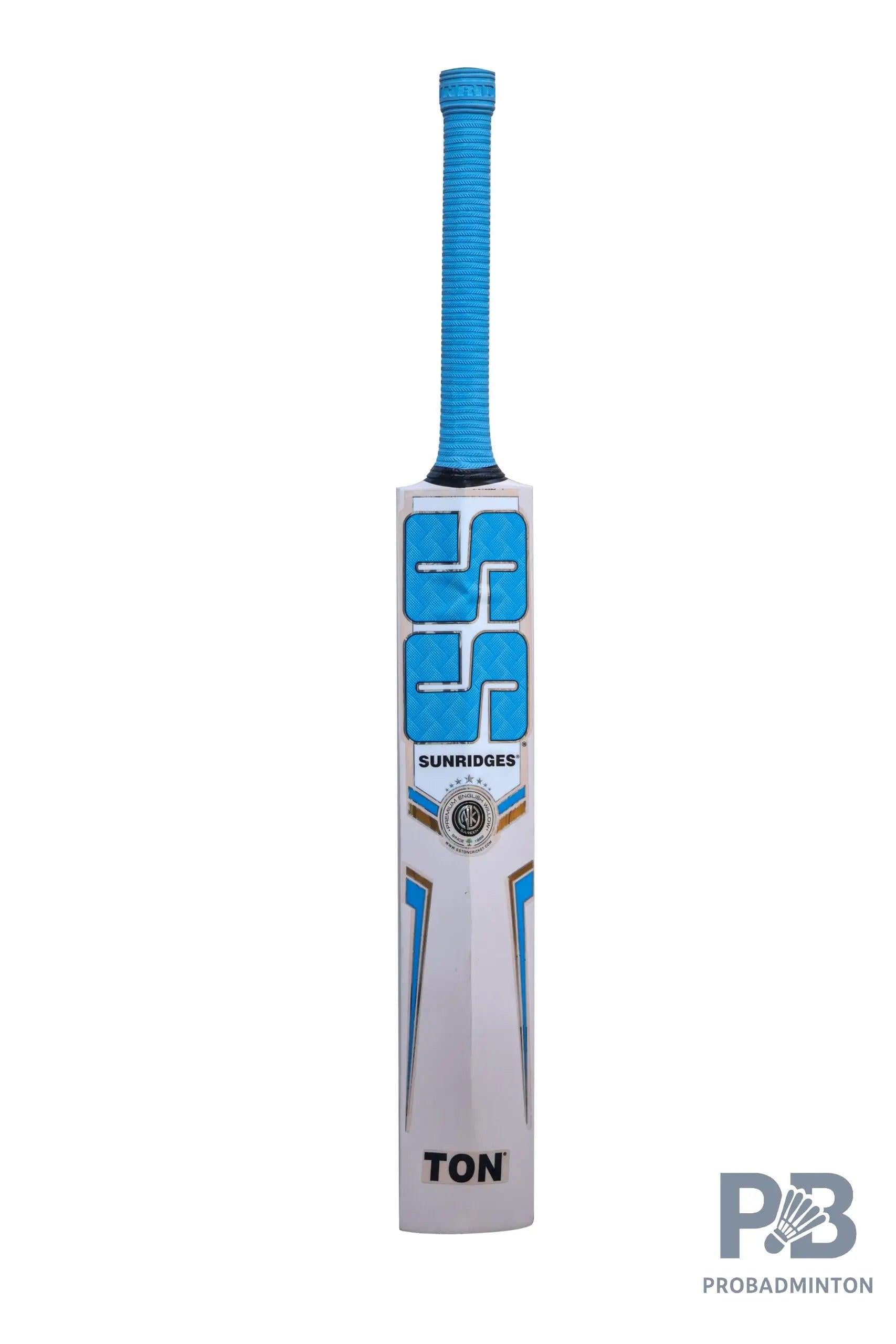 SS Storm English Willow Cricket Bat – Air-Dried Grade Willow Bat with Painted Back, Massive TON Edges, High-Quality Grip & Premium SS Cover.