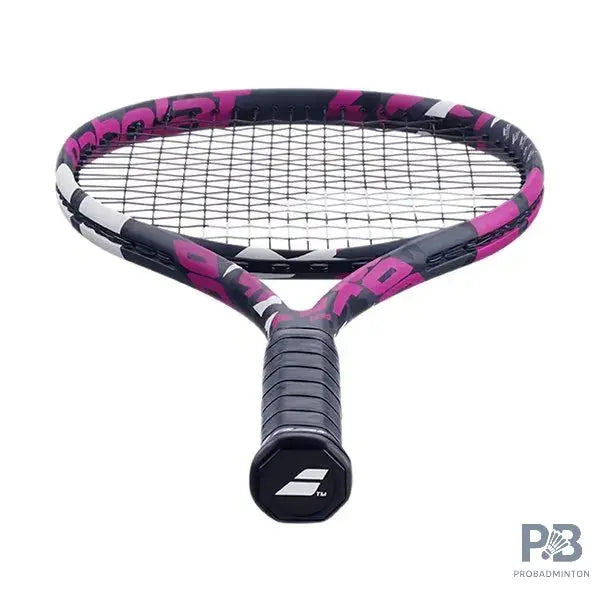 Babolat Boost Aero  Tennis Racquet (Strung) - Power & Maneuverability | Grey/Pink/White | Best Price in India.