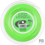 Solinco Hyper-G Tennis String Reel 16 (1.30mm, 200m) – Spin & Control Polyester String.
