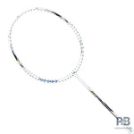 Lining Axforce Blast Badminton Racket | White/Navy.
