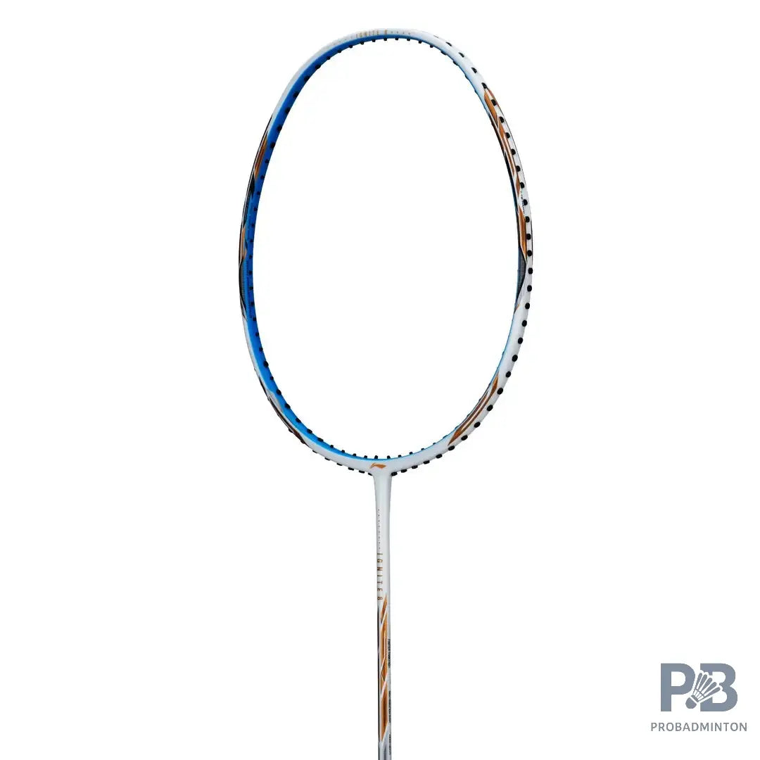 Li-Ning Ignite 8 Badminton Racket | White/Blue.