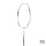 Lining Axforce Blast Badminton Racket | White/Navy.