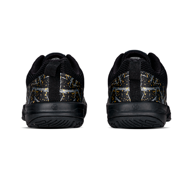 Hundred Blade Badminton Shoe | BLACK / GOLD.