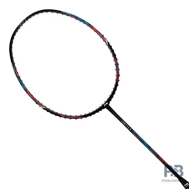 Li-Ning Ignite 8 Badminton Racket | Black Maple Red/Real Teal.