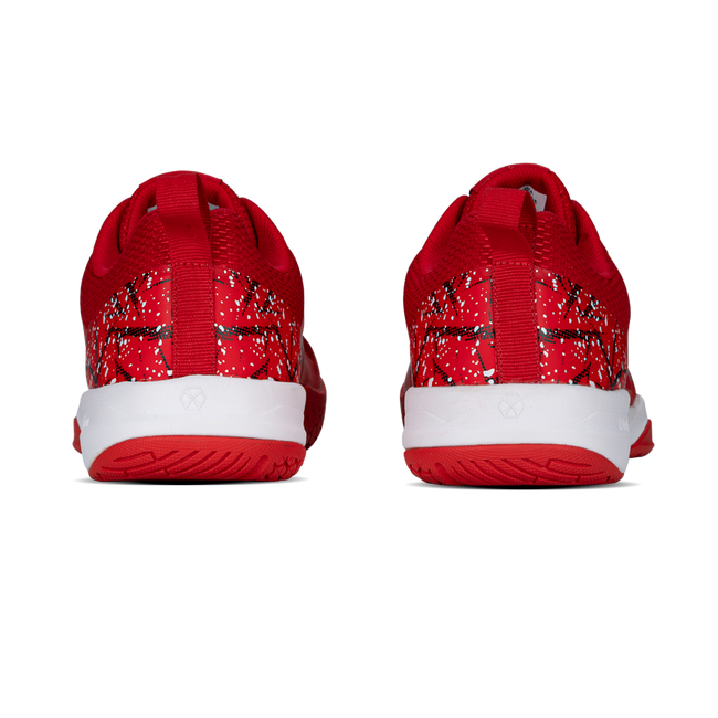 Hundred Blade Badminton Shoe | RED / BLACK.