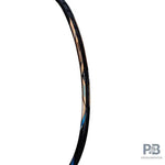 Li-Ning Ignite 8 Badminton Racket | Black/Blue/Old Gold.