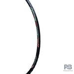 Lining G-Force 3900 Superlite II Badminton Racquet | Dark Grey/ Red.