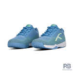 Hundred Blade Lite Badminton Shoe | Blue/Lime Green/White.