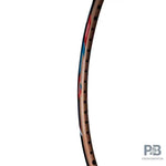 Li-Ning Ignite 8 Badminton Racket | Black Maple Red/Real Teal.