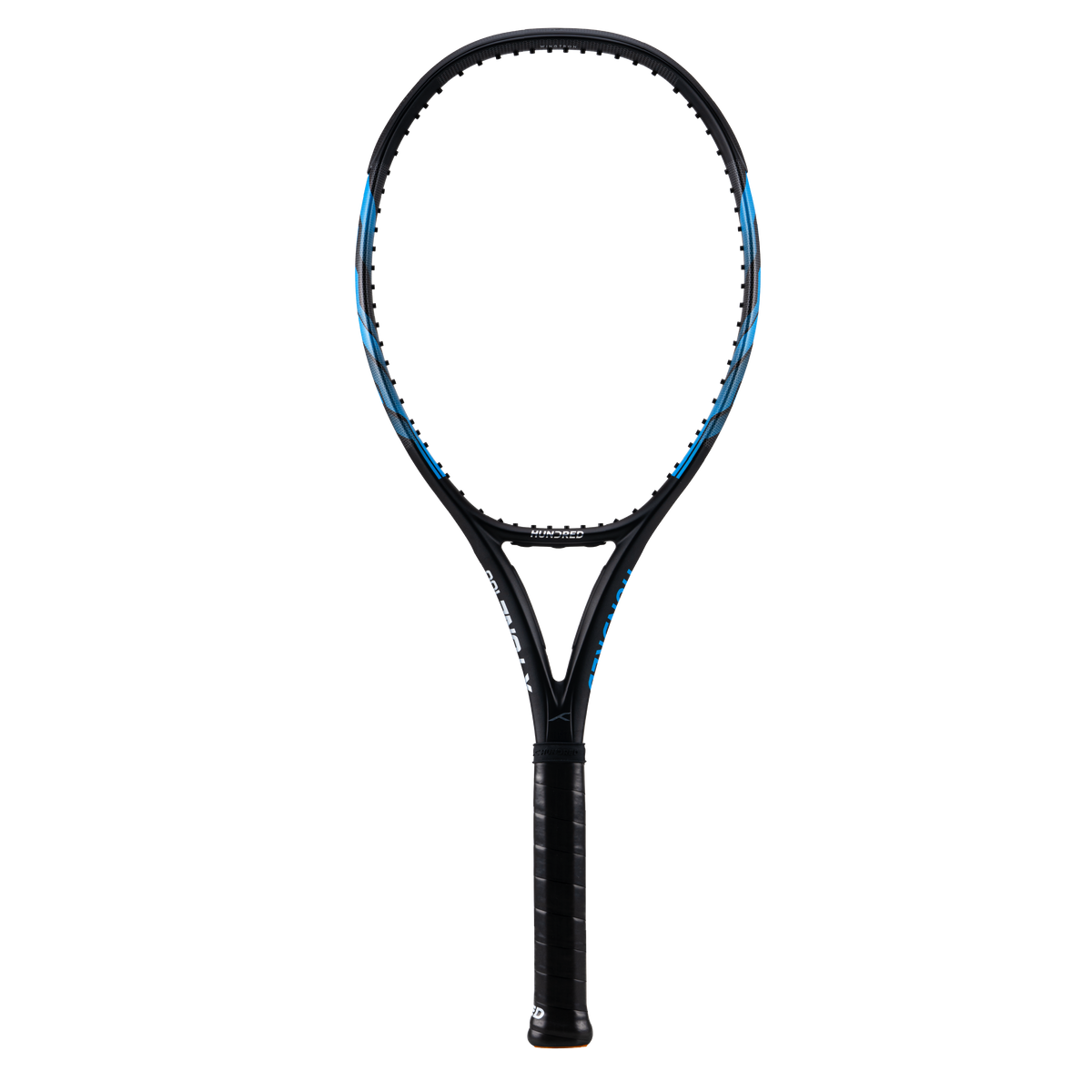 hundred x tone100 tenis racket 285 grams unstrung blue

