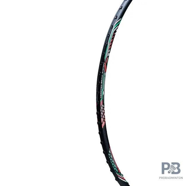 Lining G-Force 3900 Superlite II Badminton Racquet | Dark Grey/ Red.