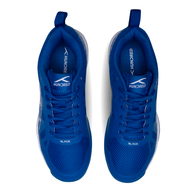 Hundred Blade Badminton Shoe | BLUE / WHITE.