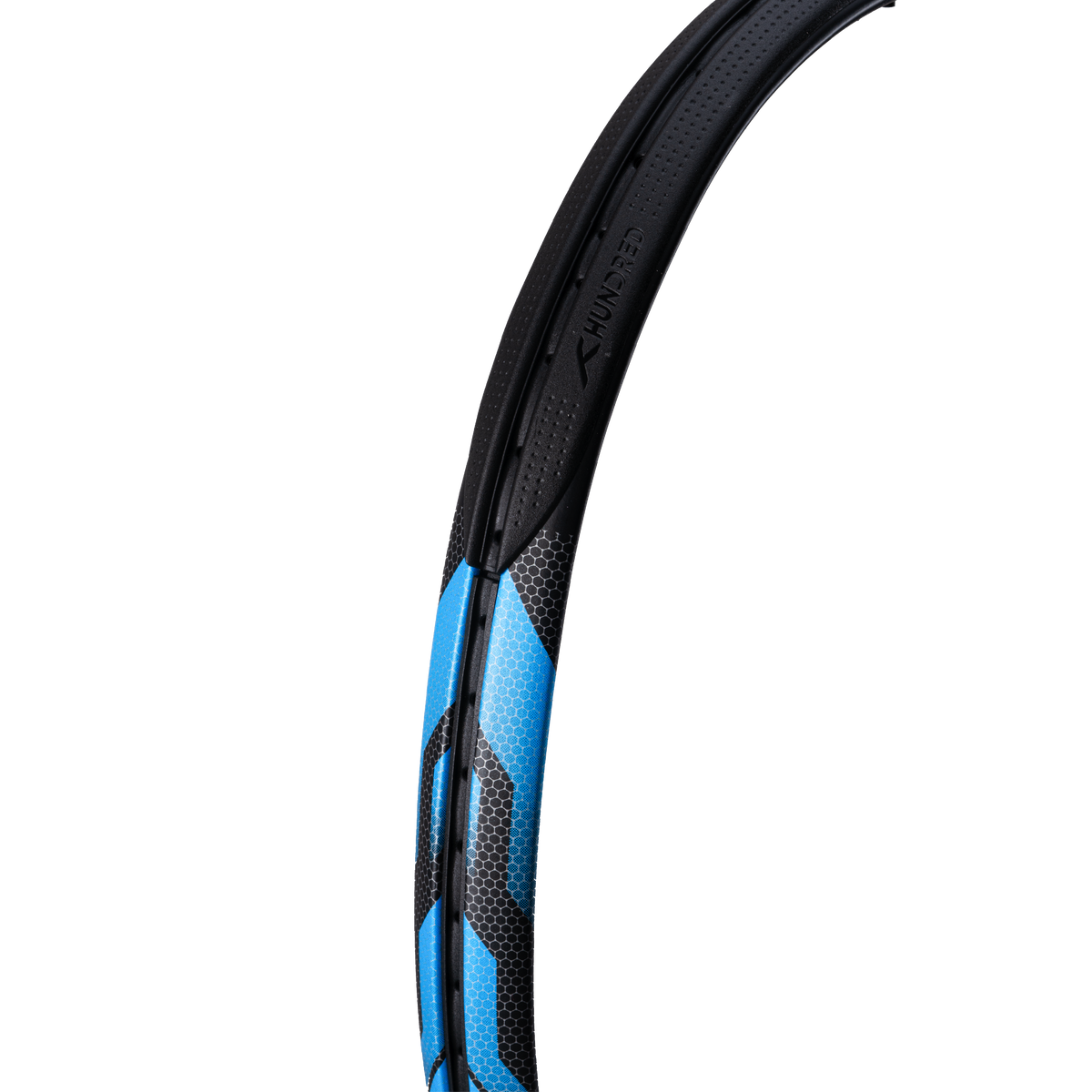 hundred xtone100 aluminum frame tennis raket black blue

