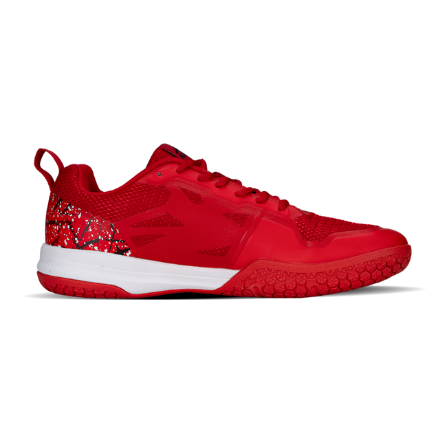 Hundred Blade Badminton Shoe | RED / BLACK.