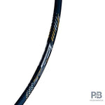 Lining G-Force 3900 Superlite II Badminton Racquet | Navy/ Neon Green.