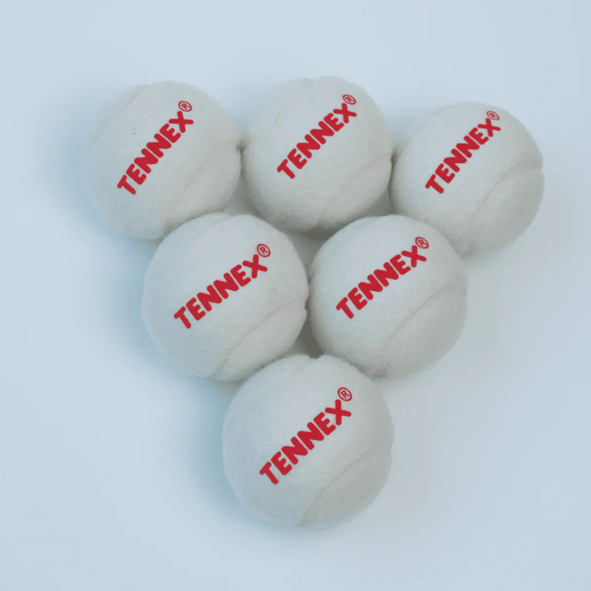 tennex heavy weight tennis cricket ball red