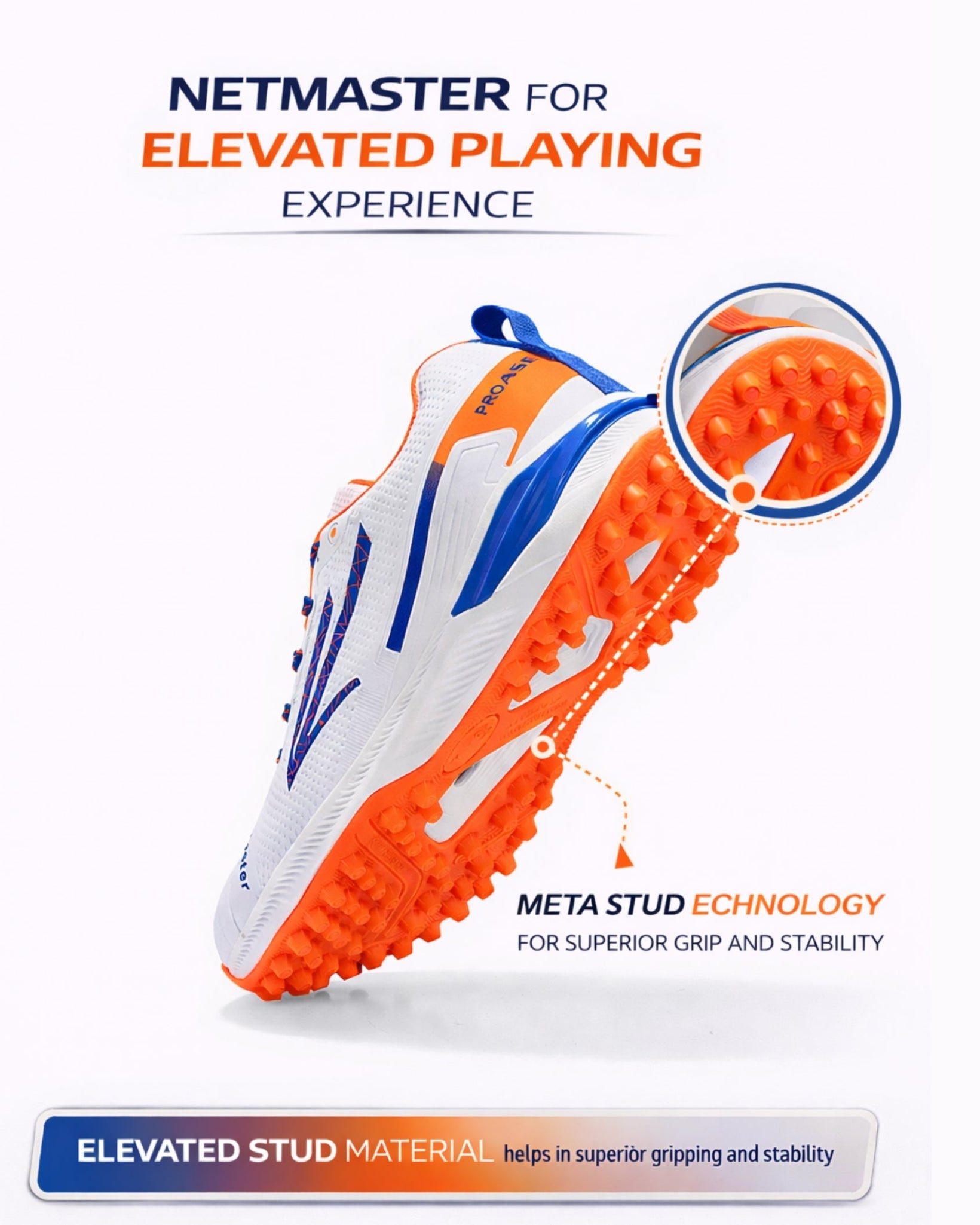 net master cricket shoo blue
