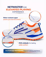 net master cricket footware blue
