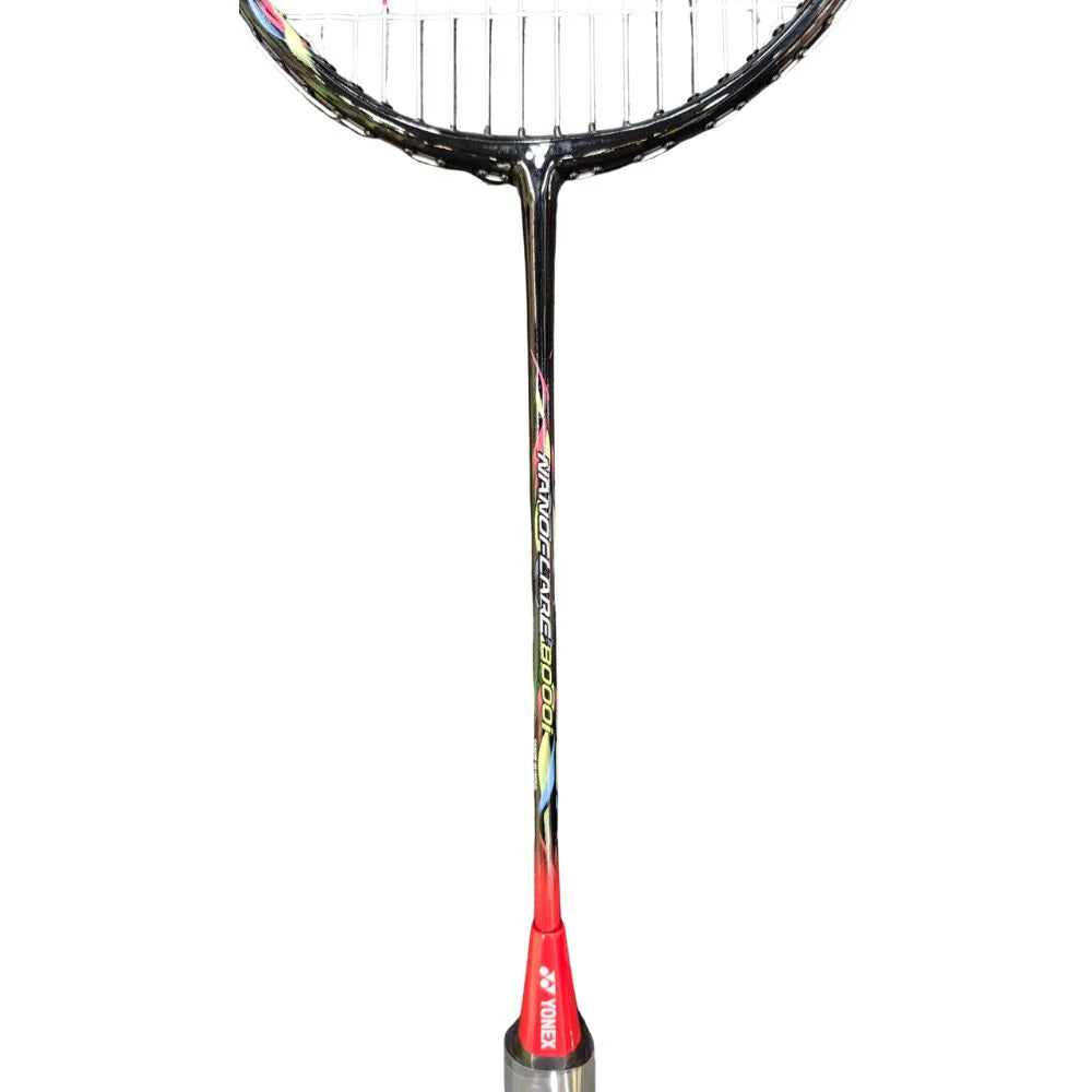 Yonex Nanoflare 8000i Badminton Racket Black/Red G4– Lightweight Speed