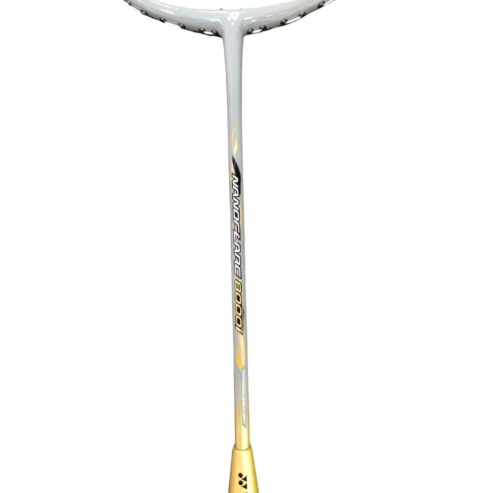 Yonex Nanoflare 8000i Grey Gold G4 Badminton Racket