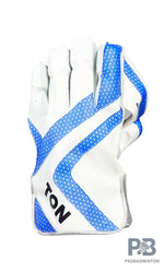 SS Ton Gutsy Wicket Keeping Gloves – Men’s Professional Cricket WK Gloves with Ping Pong Rubber Grip, Leather Palm & PVC Backing.
