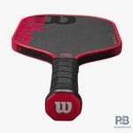 Wilson Blaze 13mm Pickleball Paddle – Carbon Fiber & Fiberglass | Power Paddle Ball in India for Advanced Players.