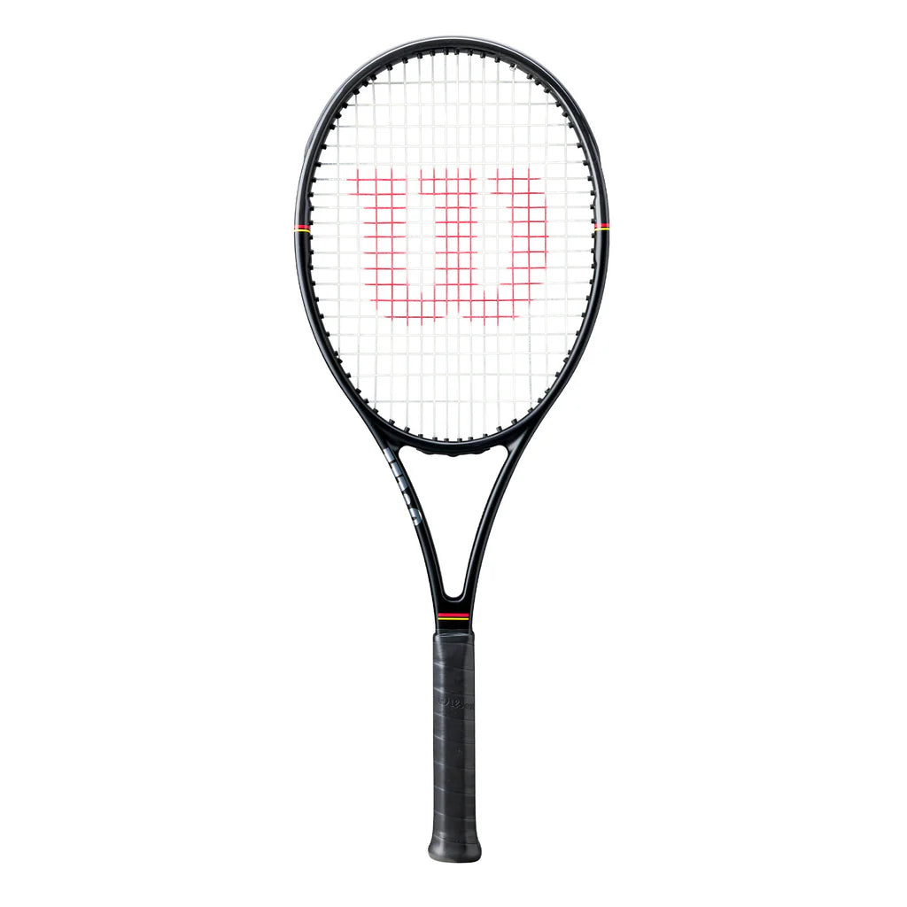 Wilson Pro Staff 97L unstrung tennis racquet with 97 sq inch control frame lightweight graphite construction