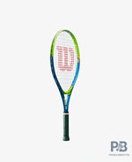 Wilson Slam 25 Blue/Green Tennis Racket – Junior Beginner Racquet | Wilson India.