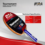 Stag Tournament Table Tennis Racquet.